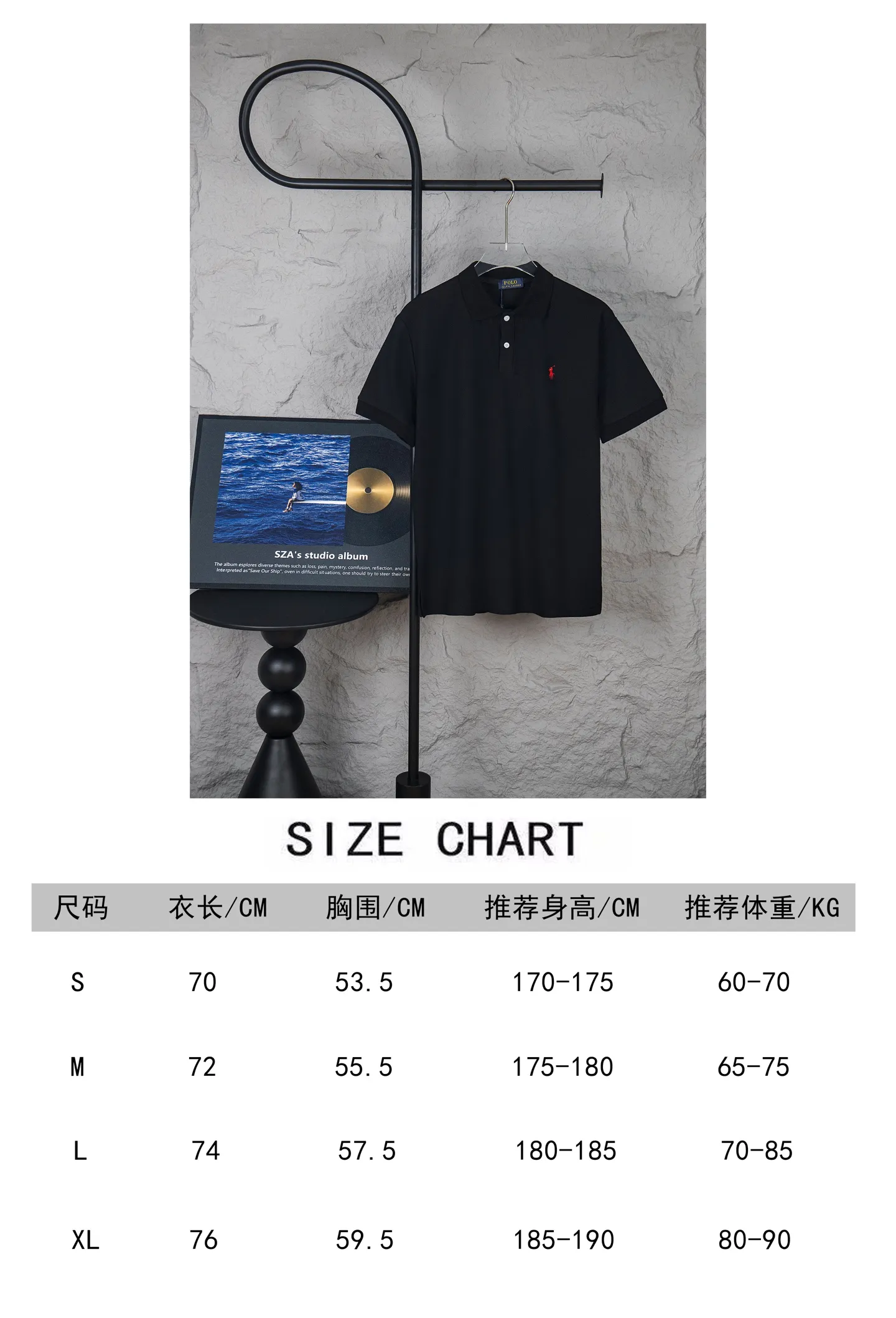 Style number: M080 size chart P130